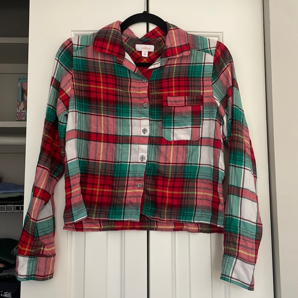 Colsie Target Plaid Top